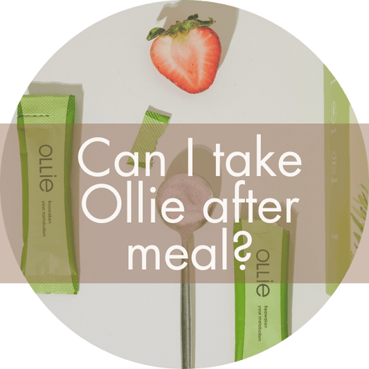 Can I take Ollie after meal? - PIXIEPAX
