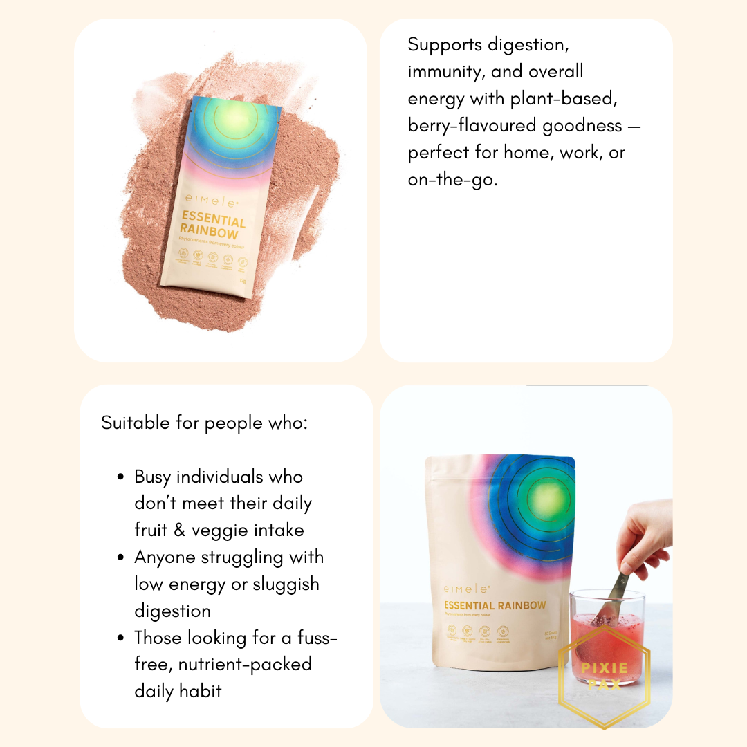 Eimele Essential Rainbow (30 packets) – 77 Nutrients in a Daily Superfood Sachet