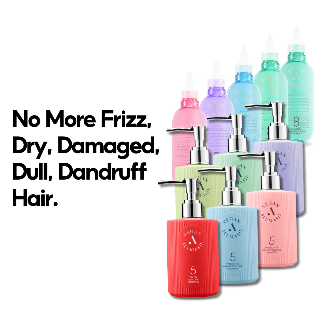 AllMasil Korean Salon Grade Hair Care - Shampoo, Hair Mask