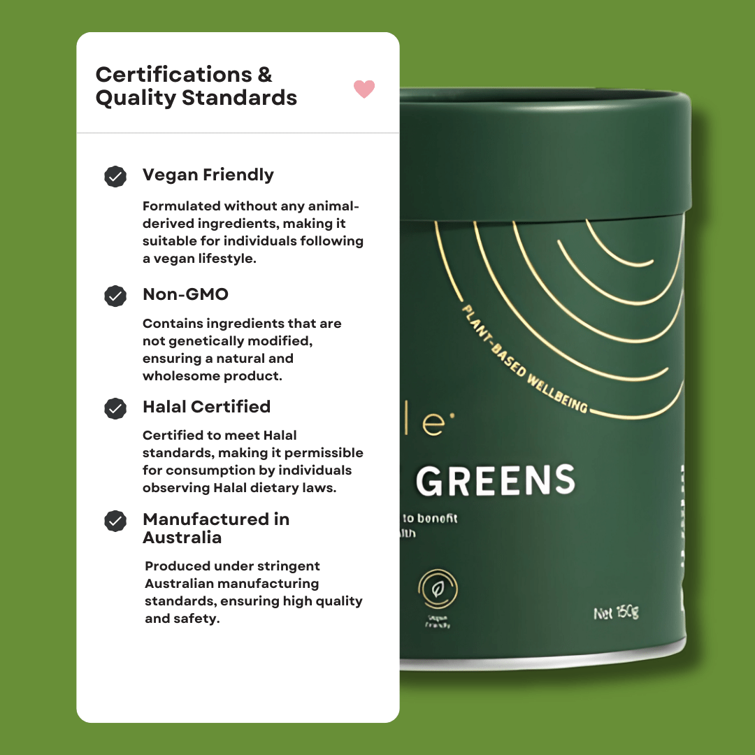 Eimele Shine Greens Powder (150g/Tin) – Daily Superfood Detox & Gut Health Support - PIXIEPAX