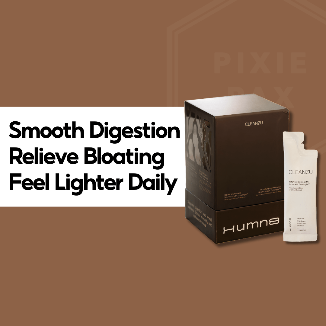 PROMO: Humn8 Cleanzu – Gentle Daily Detox & Gut Health Support - PIXIEPAX