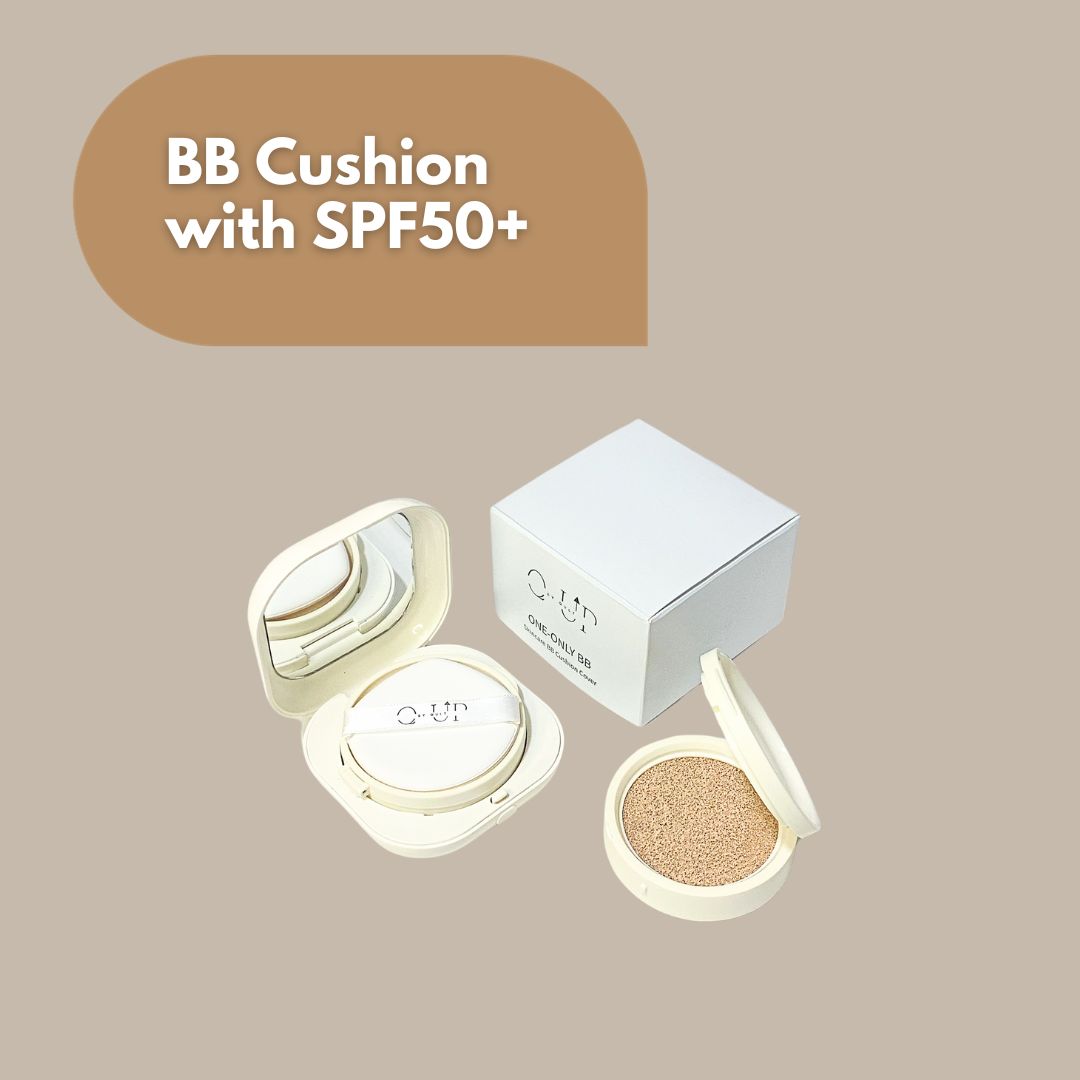 Qup One Only BB Cushion Skin Veil SPF50+