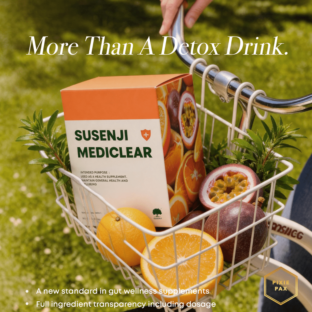 Susenji Mediclear - Advanced Gut Wellness & Gentle Detox (20 Sachets) - PIXIEPAX