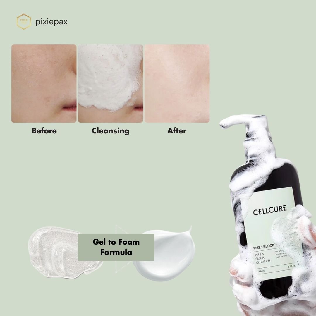 Cellcure PM2.5 Gentle Face Cleanser - PIXIEPAX