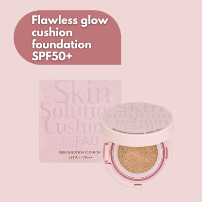 FAU Korean Skin Solution Cushion SPF 50+ - PIXIEPAX