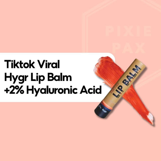 Hygr Natural Vegan Lip Tint And Balm - PIXIEPAX